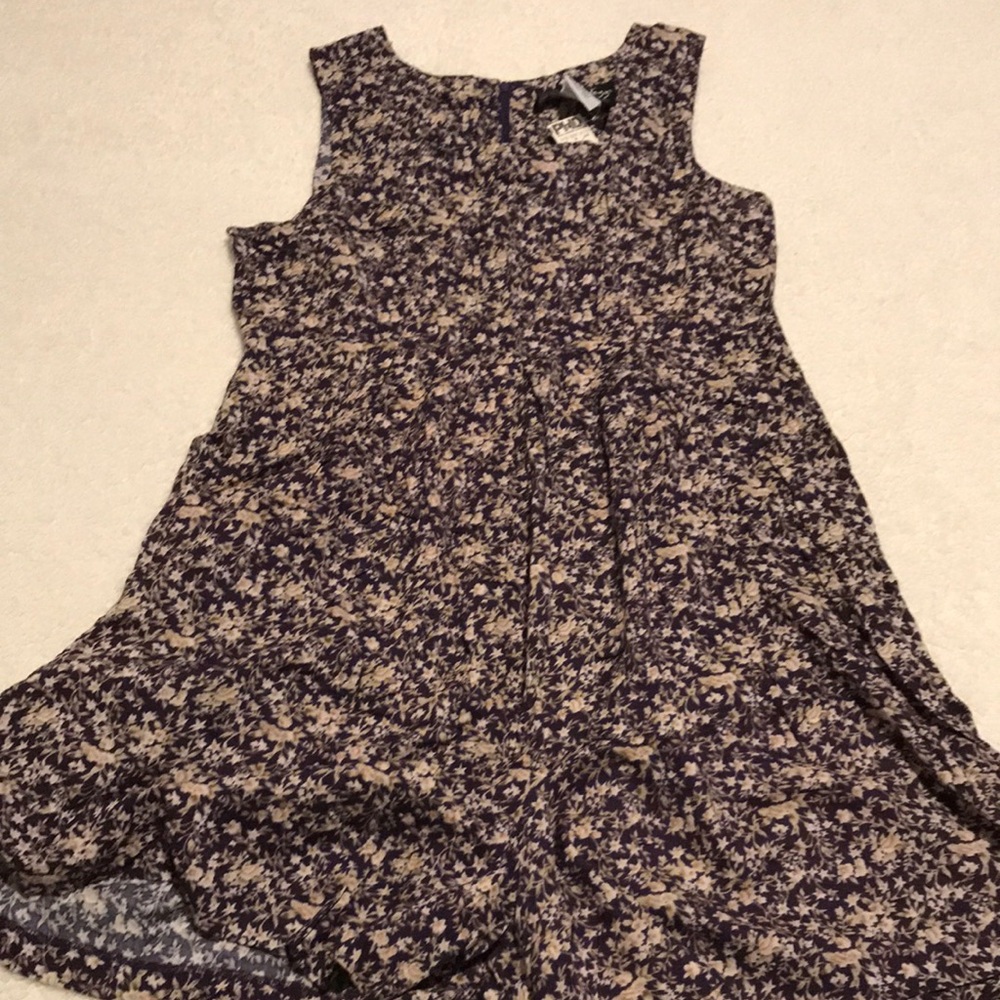 NWT Paul Harris Juniors purple floral sleeveless short jumper romper Size 13/14